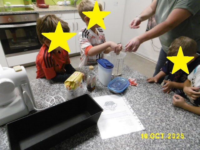 Zusammen Brot backen